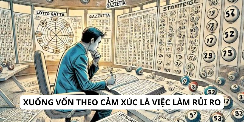 Xuống vốn theo cảm xúc là việc làm rủi ro