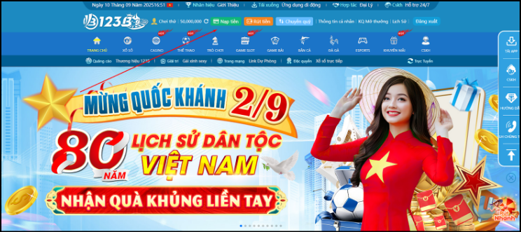 Hướng dẫn nạp tiền 123b đơn giản mà hiệu quả