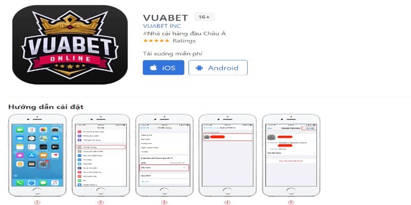 Hướng dẫn chi tiết cách tải app Vuabet88