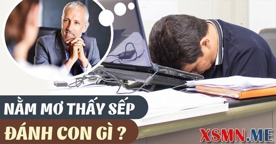 Mộng thấy sếp đánh số mấy